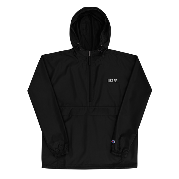 "JUST BE..." CHAMPION EMBROIDERED JACKET